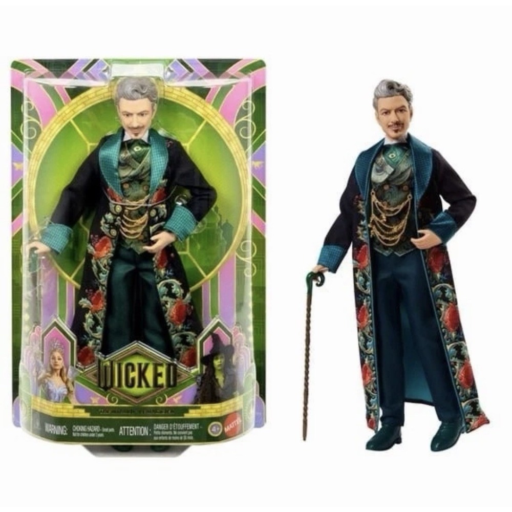 Universal Pictures' Wicked: For Good the Wizard Fashion Doll Brand New Sealed
